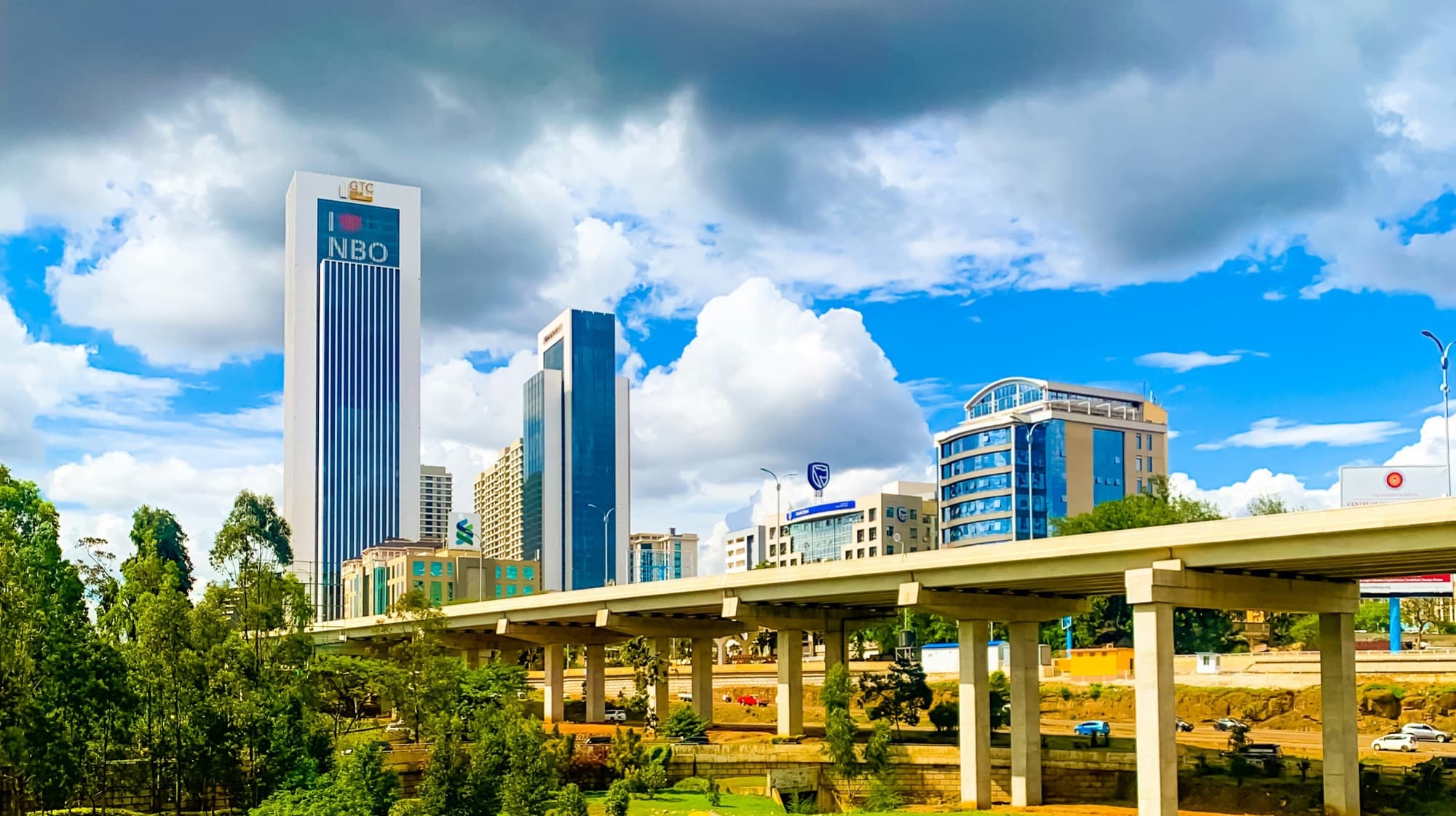 Nairobi, Kenya skyline